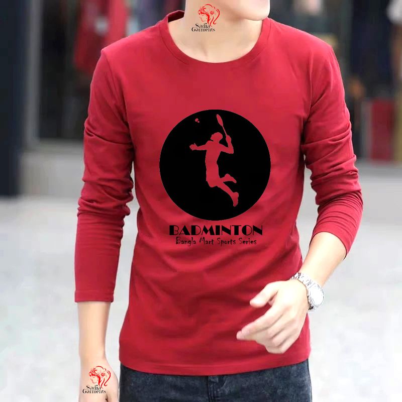Sports Lover Badmintor Jersey Tshirt