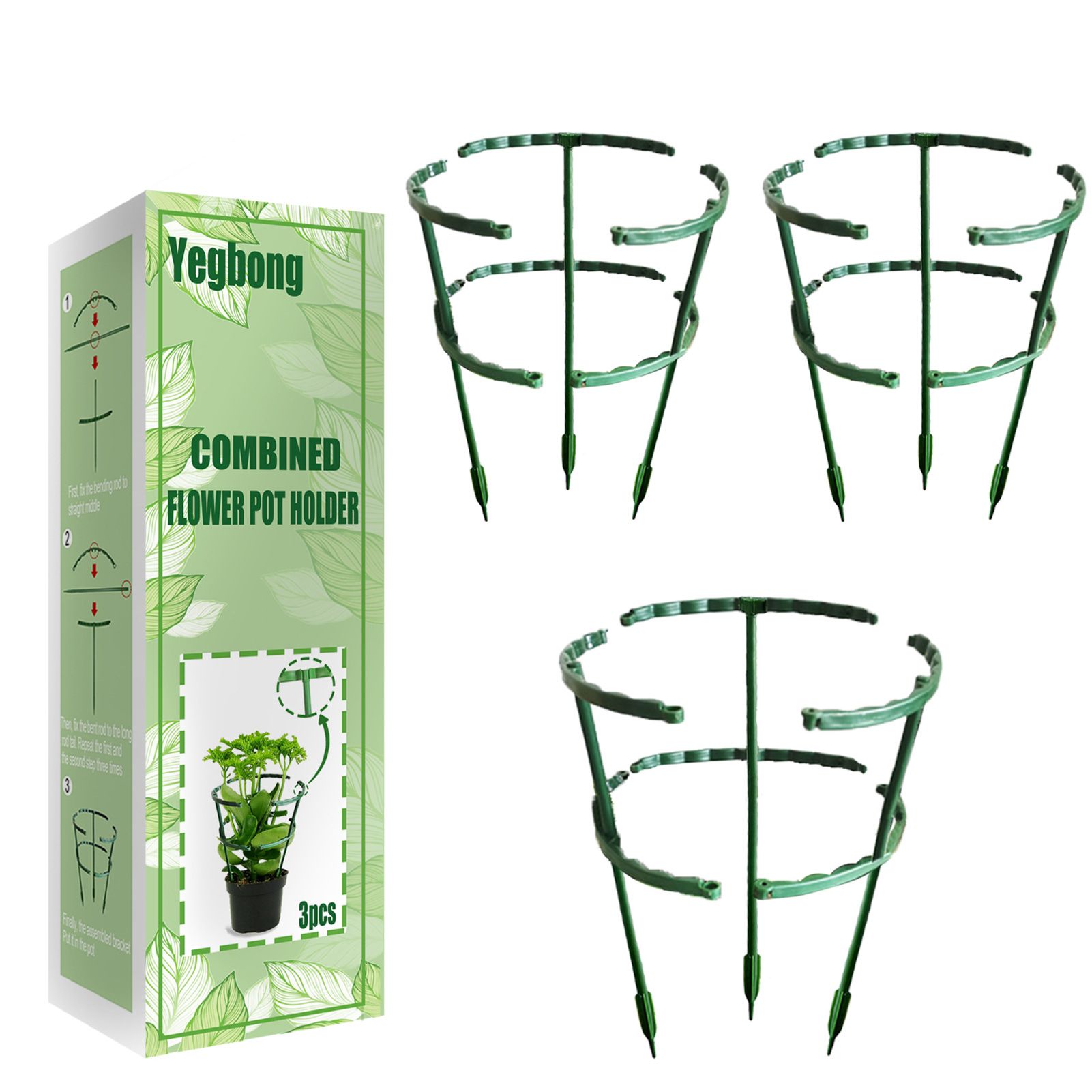 Rk Trellises Sle Single Stem Support Ring Hoop