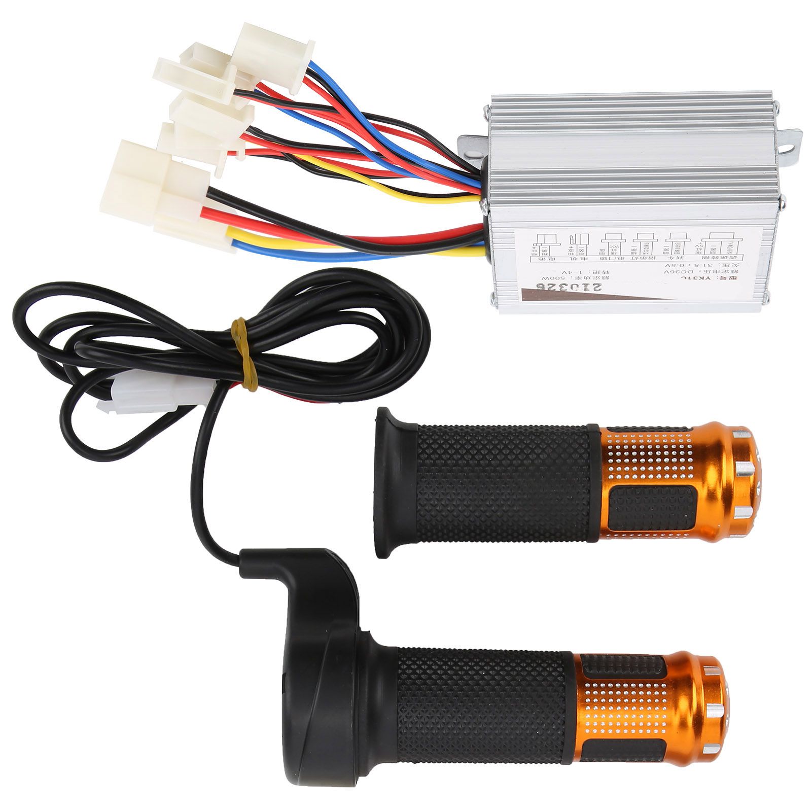 Bicycle Throttle Grip Speed Switch Bike Grips 36V500W For Electric Bicycles