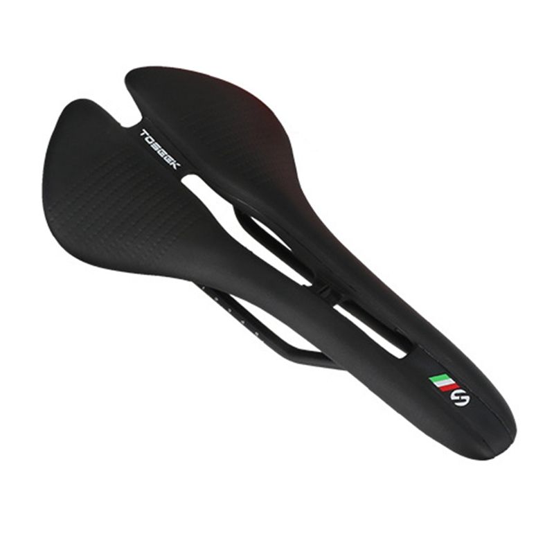 Practical Product TOSEEK Bicycle Saddle Hollow Breathable Comfortable Bike Saddle Cushion Cycling Seat for Mtb Road Bike