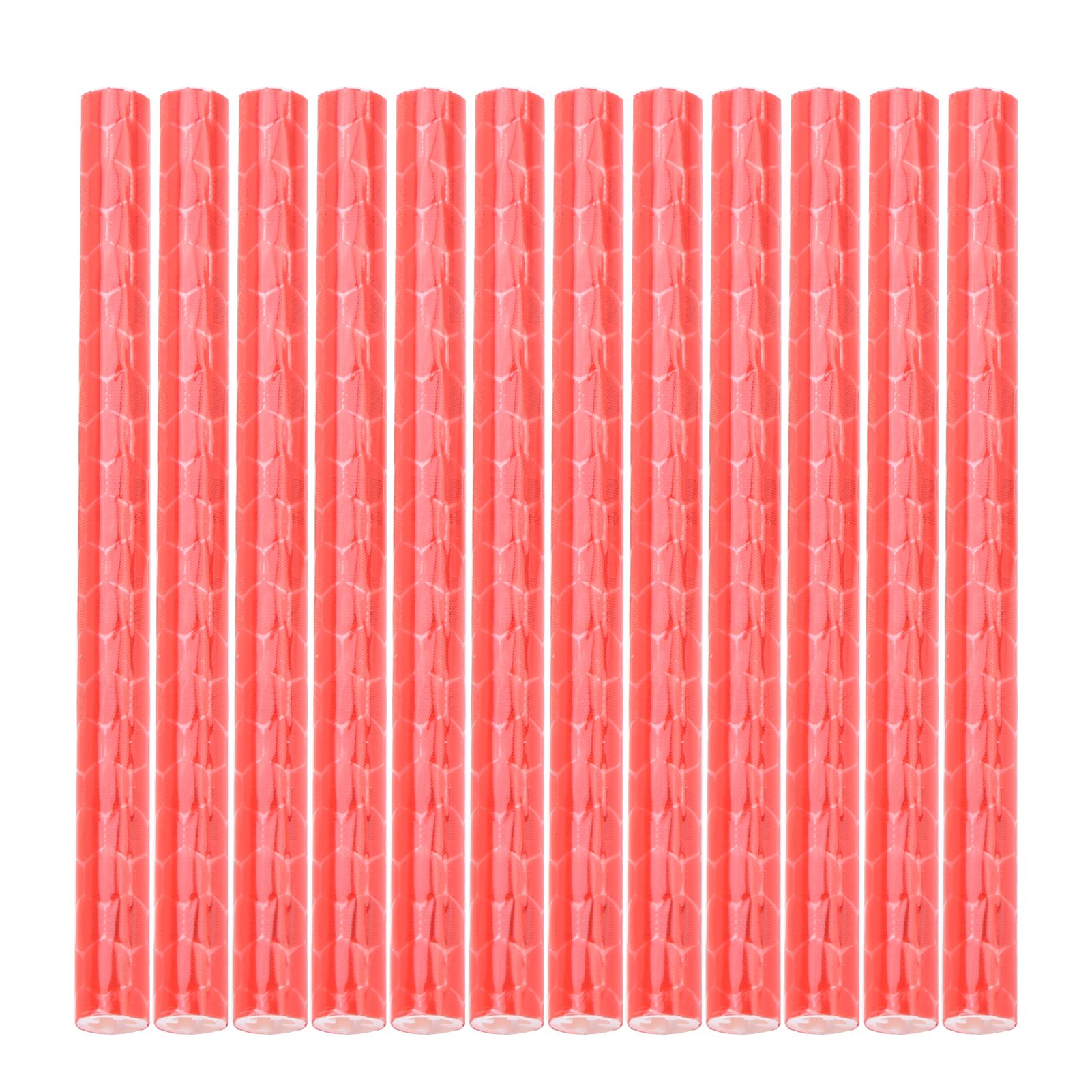 12Pcs Mountain Bicycle Wheel Spoke Reflector Strip Reflective Wraps Tubes