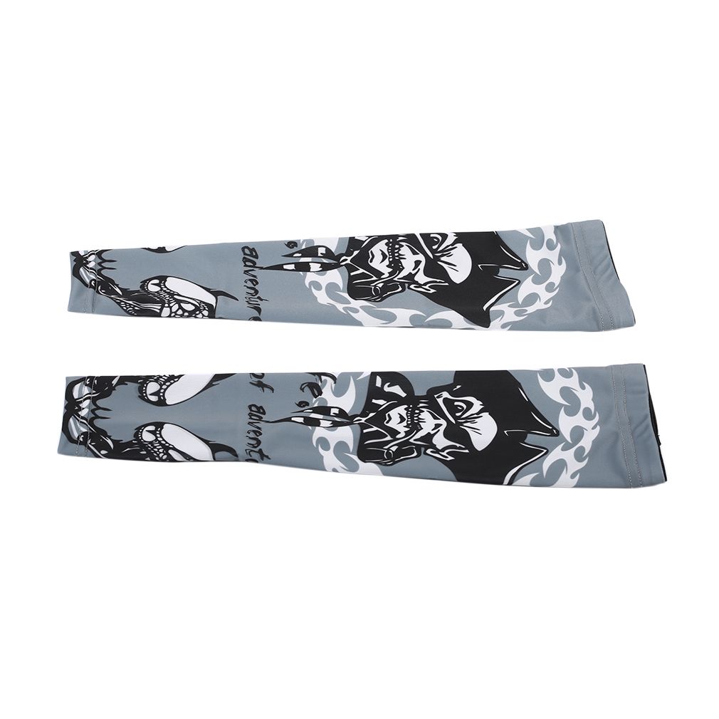 REALTOO Summer Cycling Sunscreen Arm Sleeve Floral Printed Arm Sleeve Cuff