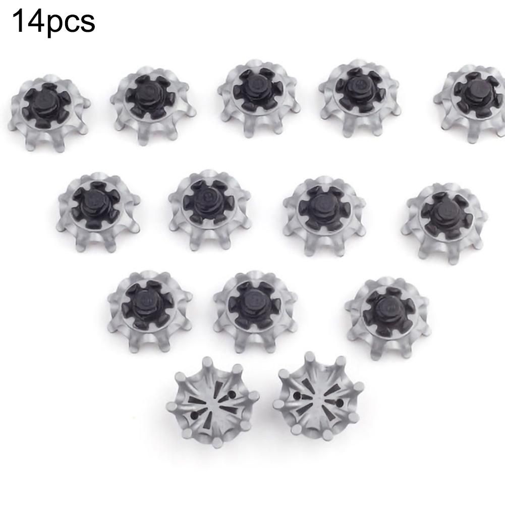 14Pcs Fast Studs Tri-Lok Golf Shoes/Spikes Pins Ultra Thin Cleats Accessories For Footjoy