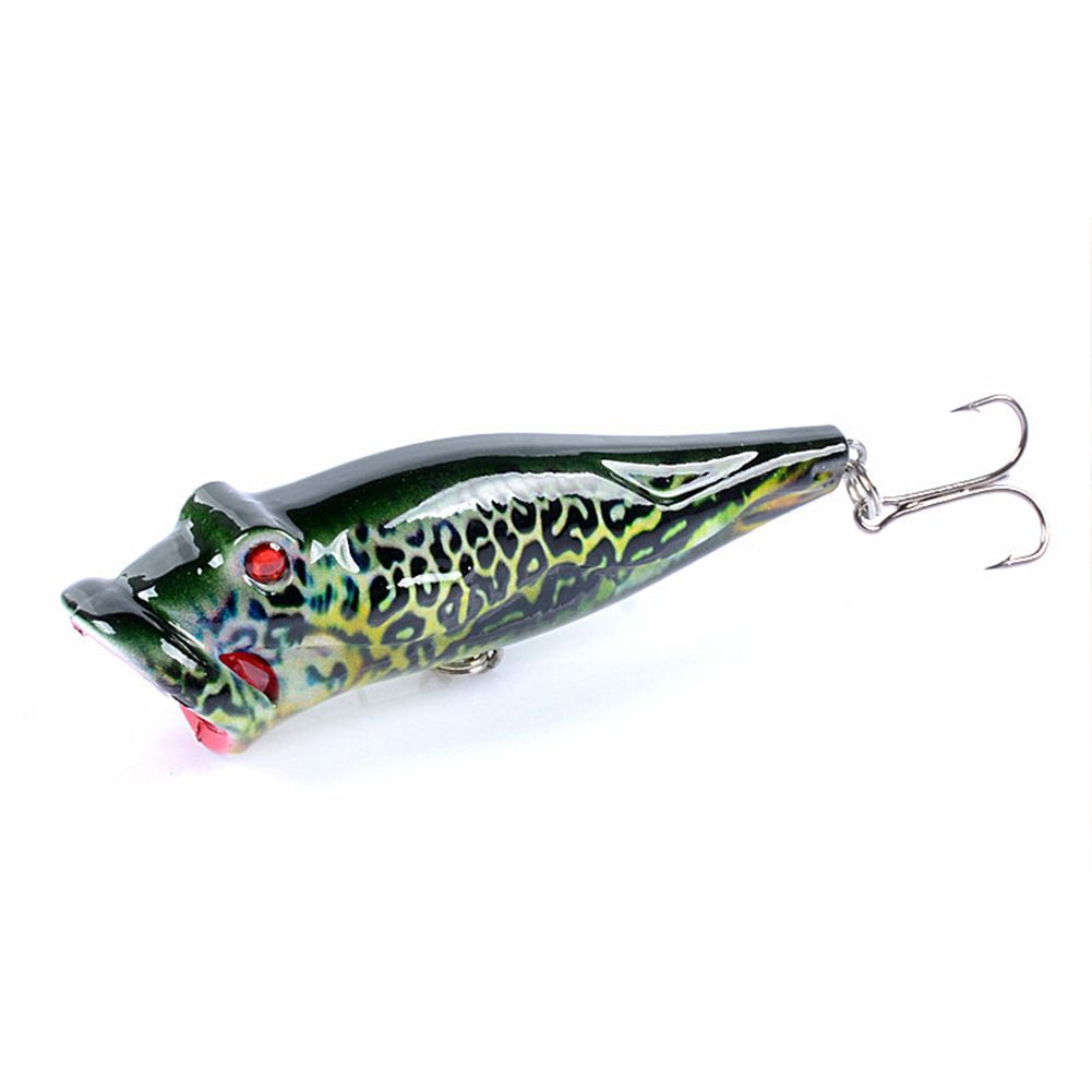 Fishing  Lure  Bait Painted Hard Bait 8cm/12.4g op Water Popper Artifical Baits