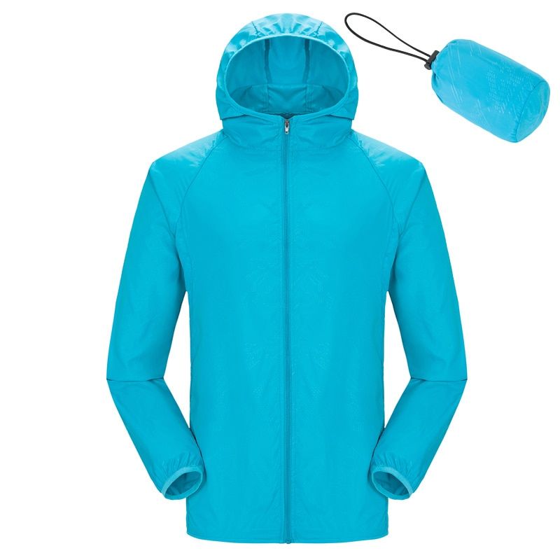 VEQKING Women Men Lightweight Sun-Protective Jacket,Quick Drying Anti-UV Skin Coat,Outdoor Sports Hiking UV Protective Jacket