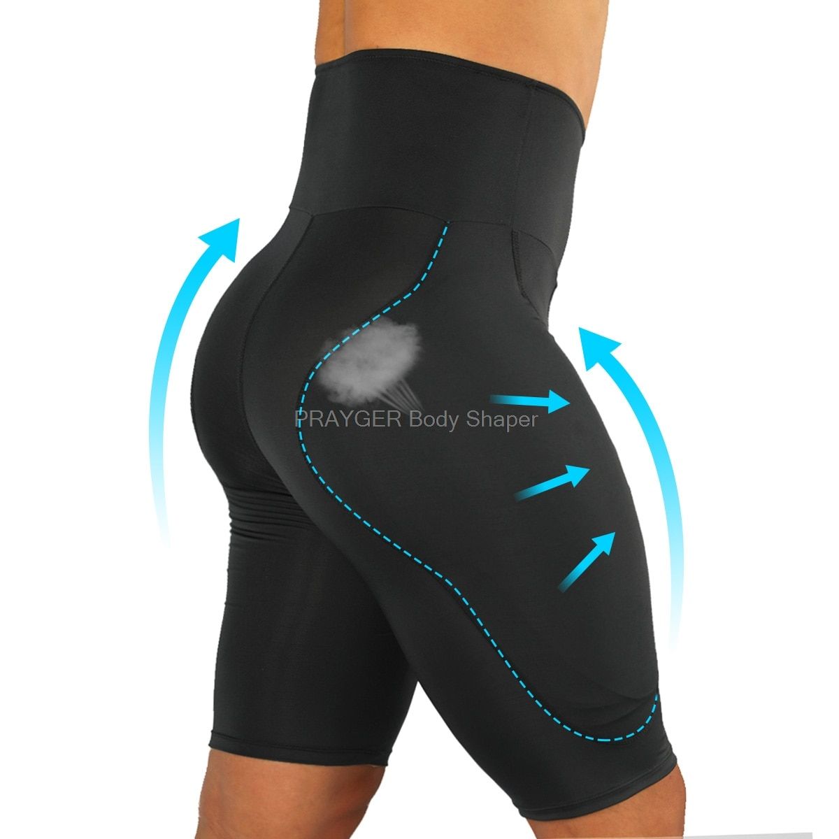 Men Ass Padded Boxer Enhancer Slimming Underwear Fake Ass Shapewear Lift Shorts Booty Pads Control Panties Body Shaper