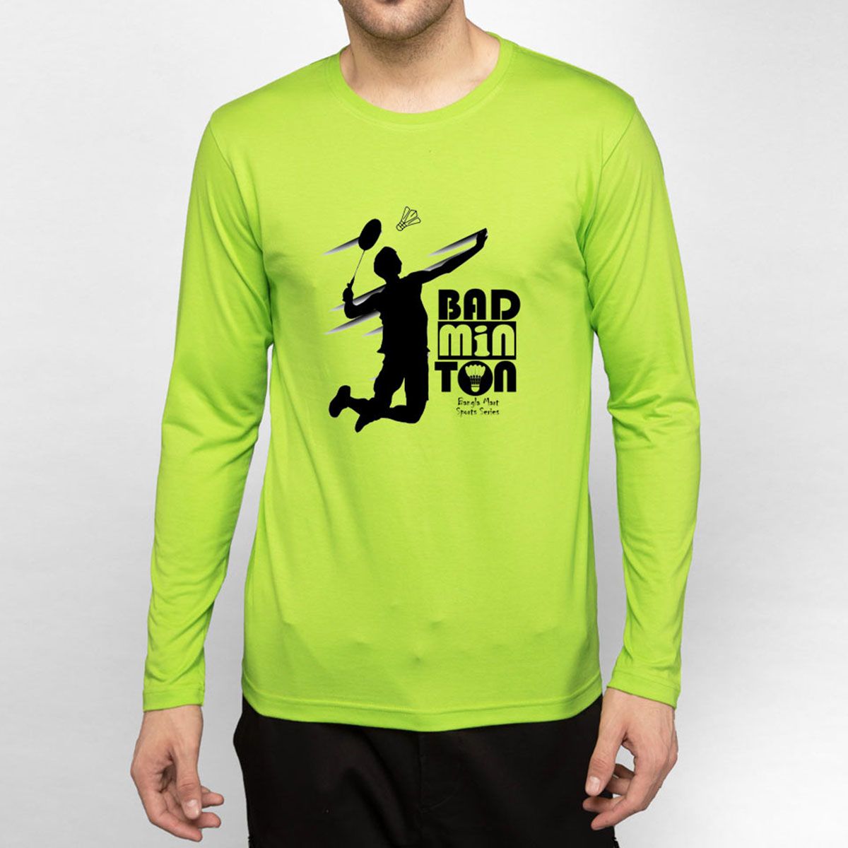 Badminton Full Sleeve Tshirt