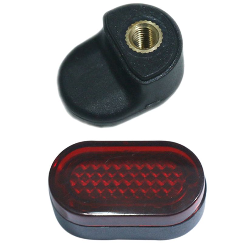 1Pcs Electric Scooter Taillights Led Rear Fender Lampshade & 1Pcs Electric Scooter Rear Fender Hook for Xiaomi M365