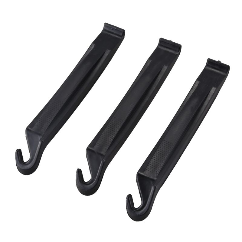 Bike Bicycle Detachable Wheel Tire Levers Repair Tool Plastic Black Hardened
