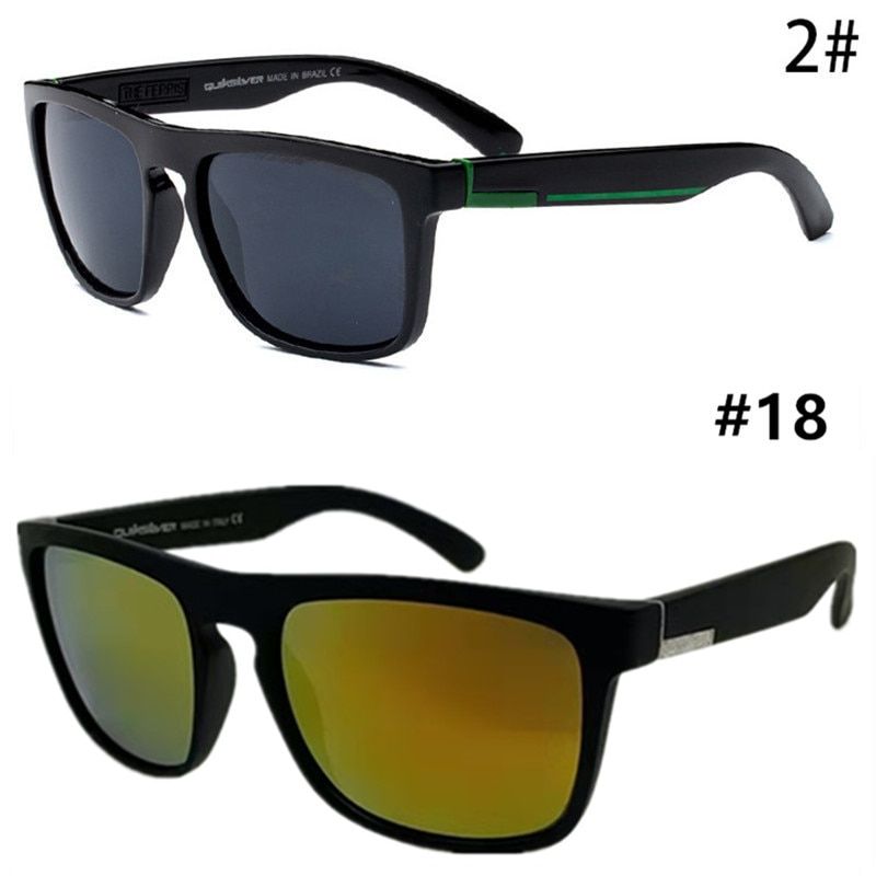 Two PCS Polarized Glasses Men Women Fishing Glasses Sun Goggles Camping Hiking Driving Cycling Eyewear Sport Sunglasses