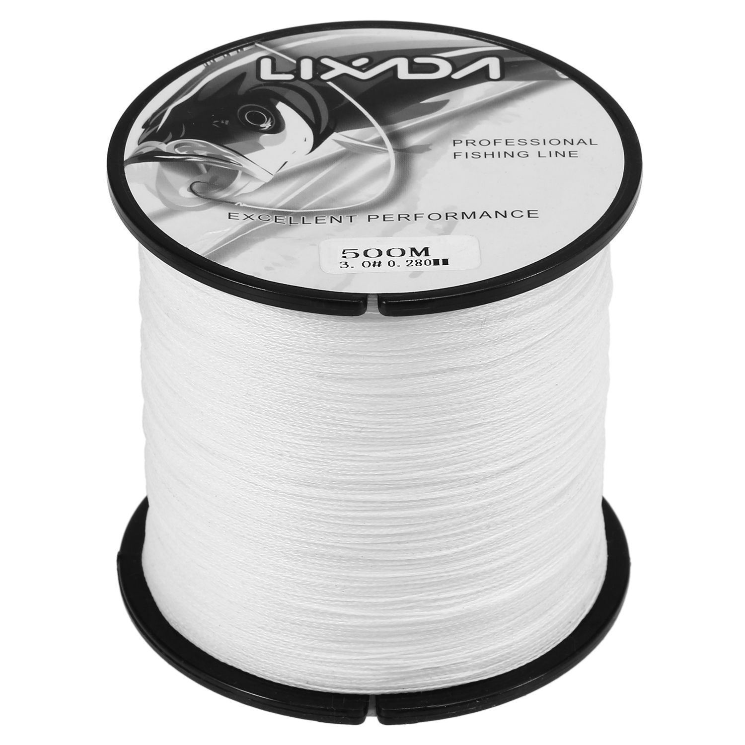 500m Braided Fishing Line 4 Strands Multifilament PE Fishing Wire Fishing String for Saltwater Freshwater