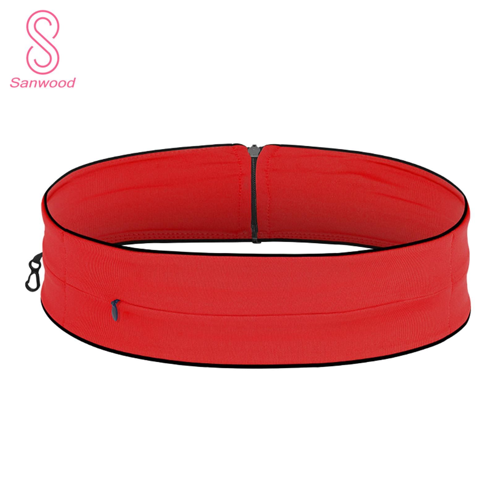 Running Waist Pouch Zipper Design Women Men Running Fanny Waist Pk