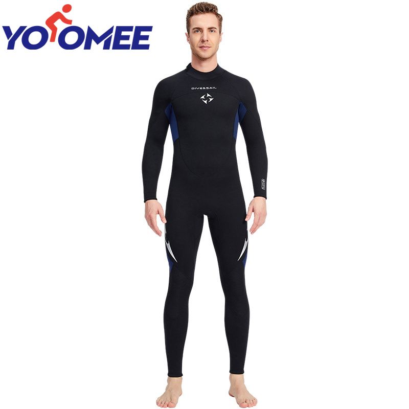Yoomee New 3MM Neoprene Wetsuit, Men Women Full Suit Scuba Diving Surfing Swimming Thermal Swimsuit