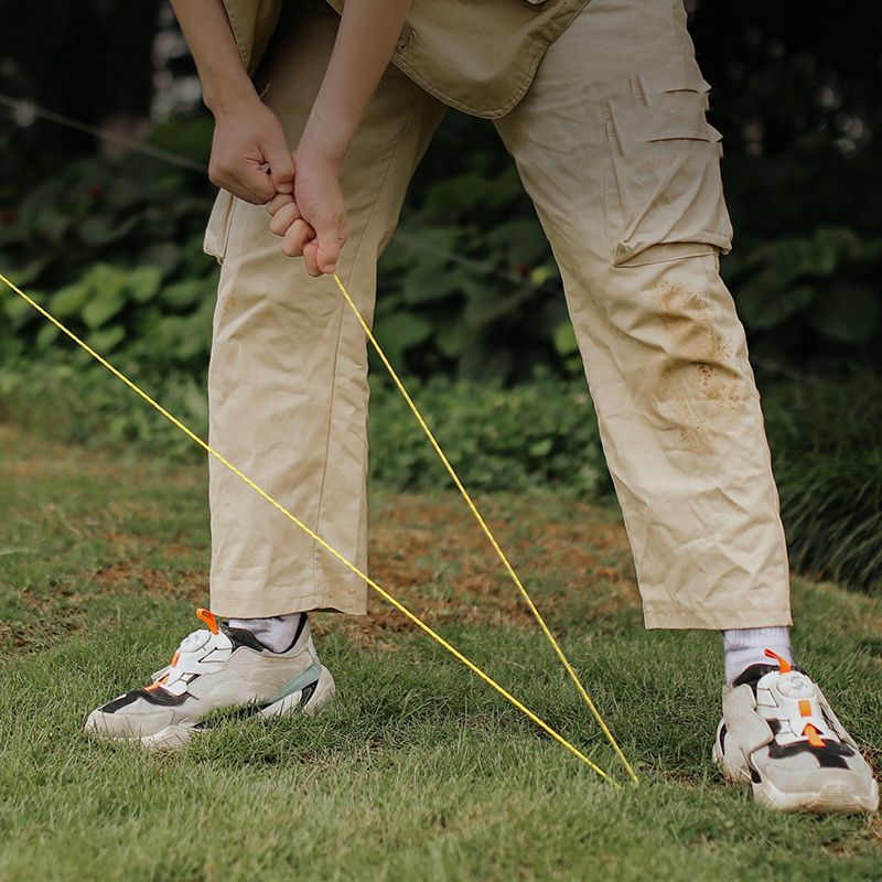 4Pcs Multifunction Tent Rope Tent Accessories Outdoor Sports Camping Hiking 400cm Durable Rope
