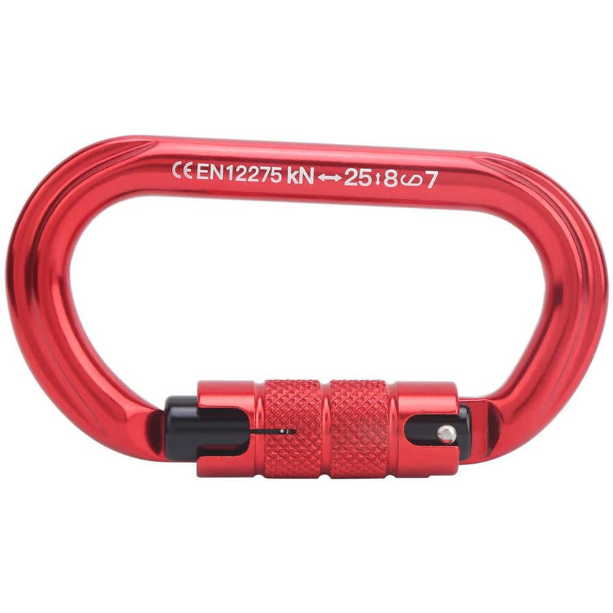 Buy Ying Xinda O Shape Locking Carabiner Clips Aluminum Alloy Heavy Duty for Climbing