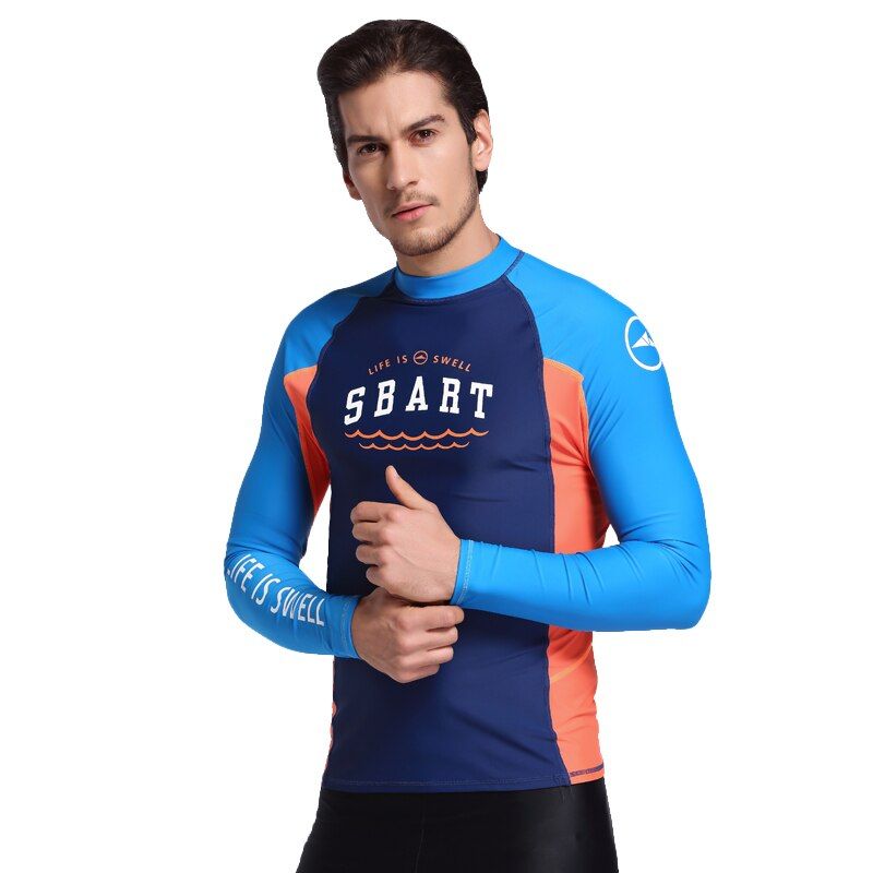 ST  diving suit long sleeve Swimwear bathing suit sun-proof jellyfish clothing split male snorkeling jacket male Swimwear