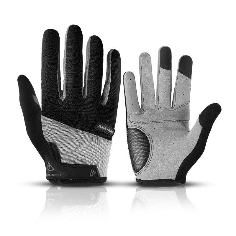Cycling Anti-slip Full Finger Gloves MTB Bike Gloves Pad Men Women Breathable Anti-shock Sports Warm Gloves Bicycle Gloves
