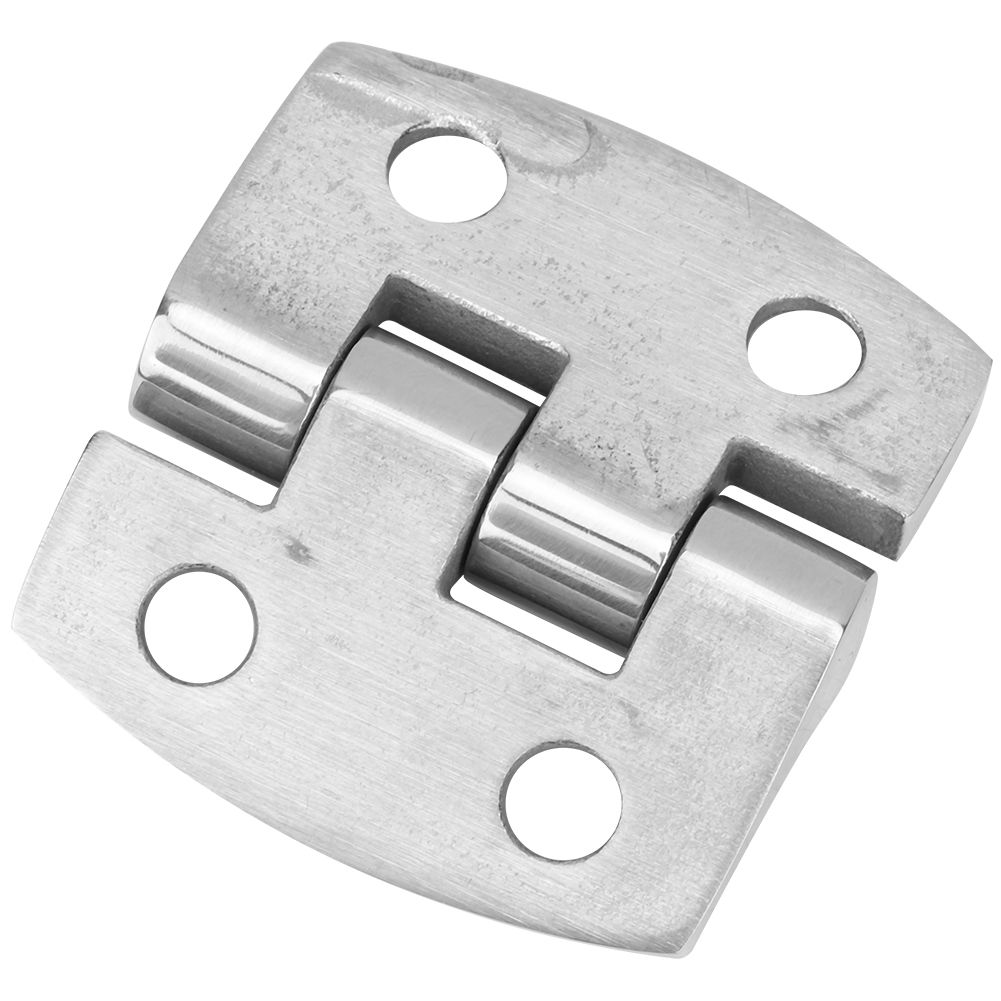 Boat Door Hinge 316 Stainless Steel Arc-shaped Casting Solid Mirror-Like Butt Hings for