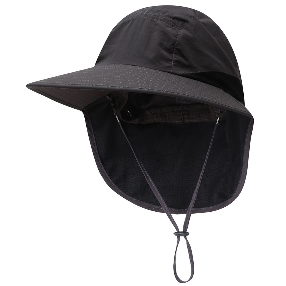 Adjustable Sun Hat Women Men Wide Brim Sun Cap with Neck Flap for Travel Camping Hiking Fishing Boating