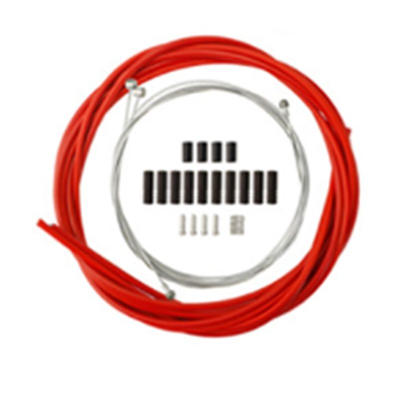 Wire for Bicycle Bike Shifters Derailleur Brake Cables Cable Tube 4mm/5mm Road Bike Shifter Brake Cable Line Pipe Red