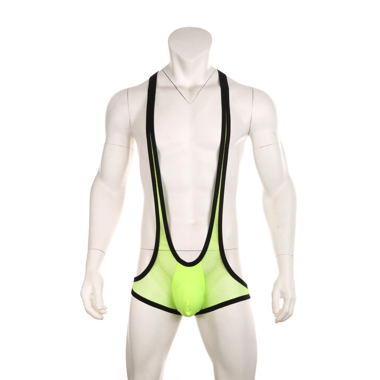 Men's Strap Underwear Mankini Male Thong Men Leotard Bandage Lingerie Thongs Bodysuit Stage Perform Man Body Costume