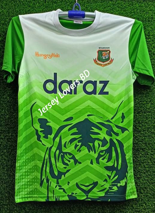 Bangladesh Green Sports Half Sleeve Jersey For Men