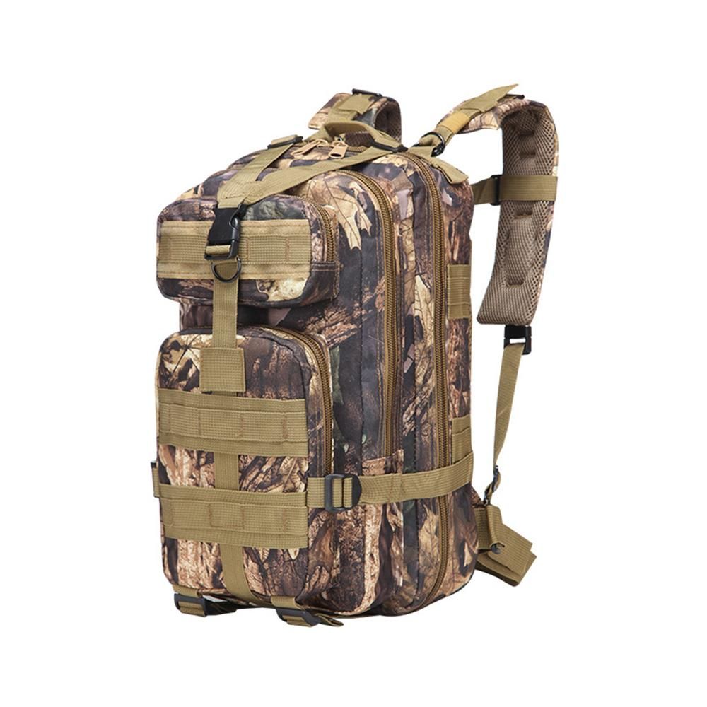 Camping Backpack 25L Survival Gear Pack Big Capacity Molle Bag Functional Daypack Rucksacks for Outdoor Travel Hiking Shooting