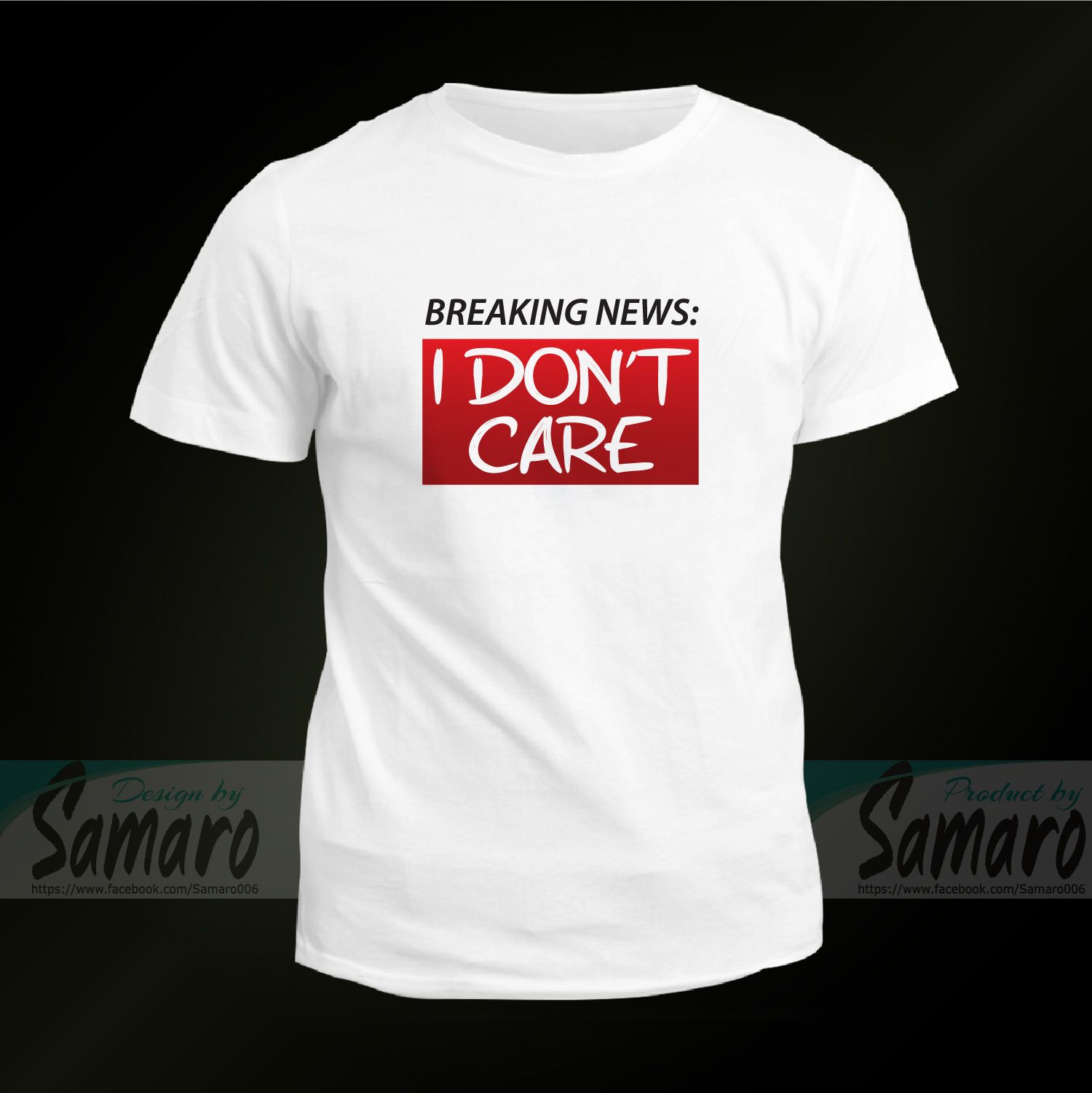 I Don's Care Short Sleeve Jersey