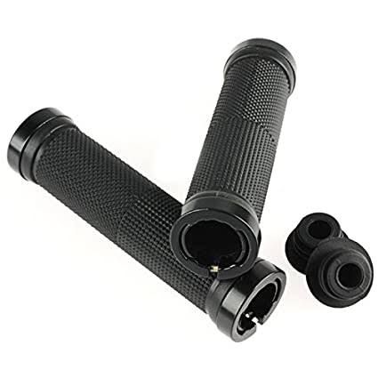 Bicycle Alloy Handle Grips - 1 Pair