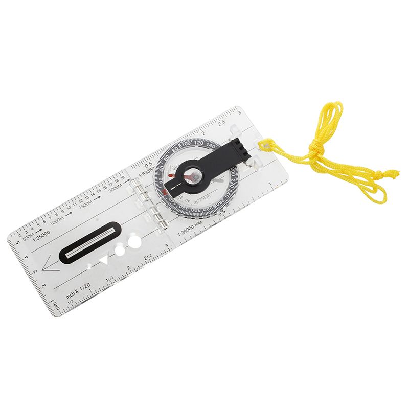 Foldable Nation Camping Baseplate Comp Ruler Map