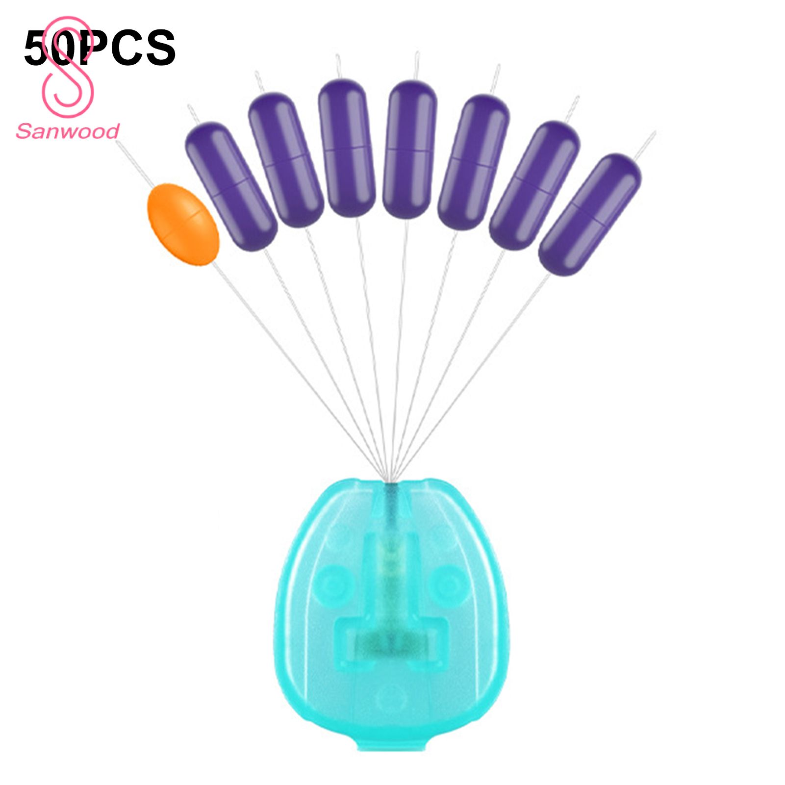 Fishing Floating Pin Flexible Silicone Round Fishing Beads