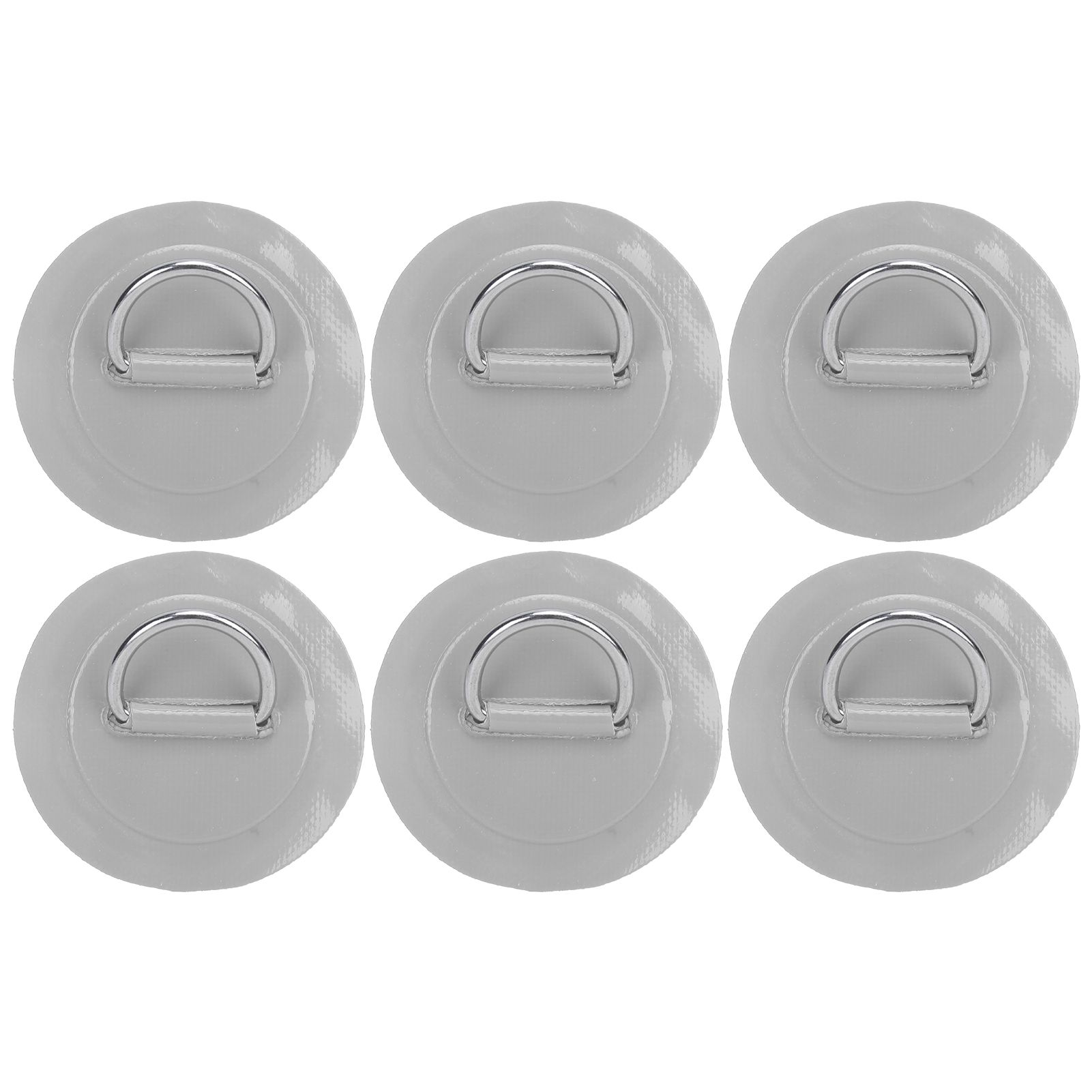 Inflatable Boat D‑Ring Patch Pad Roughened Glued Exquisite Stainless Steel for Canoes Dinghies
