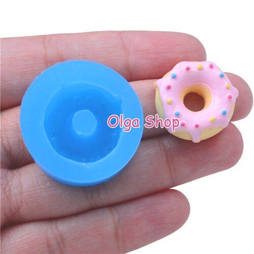RYL010 27.6mm Baby Face Silicone Mold - for Candy Chocolate Fondant Resin Jewelry Making Necklace Key Ring Pendant Soap