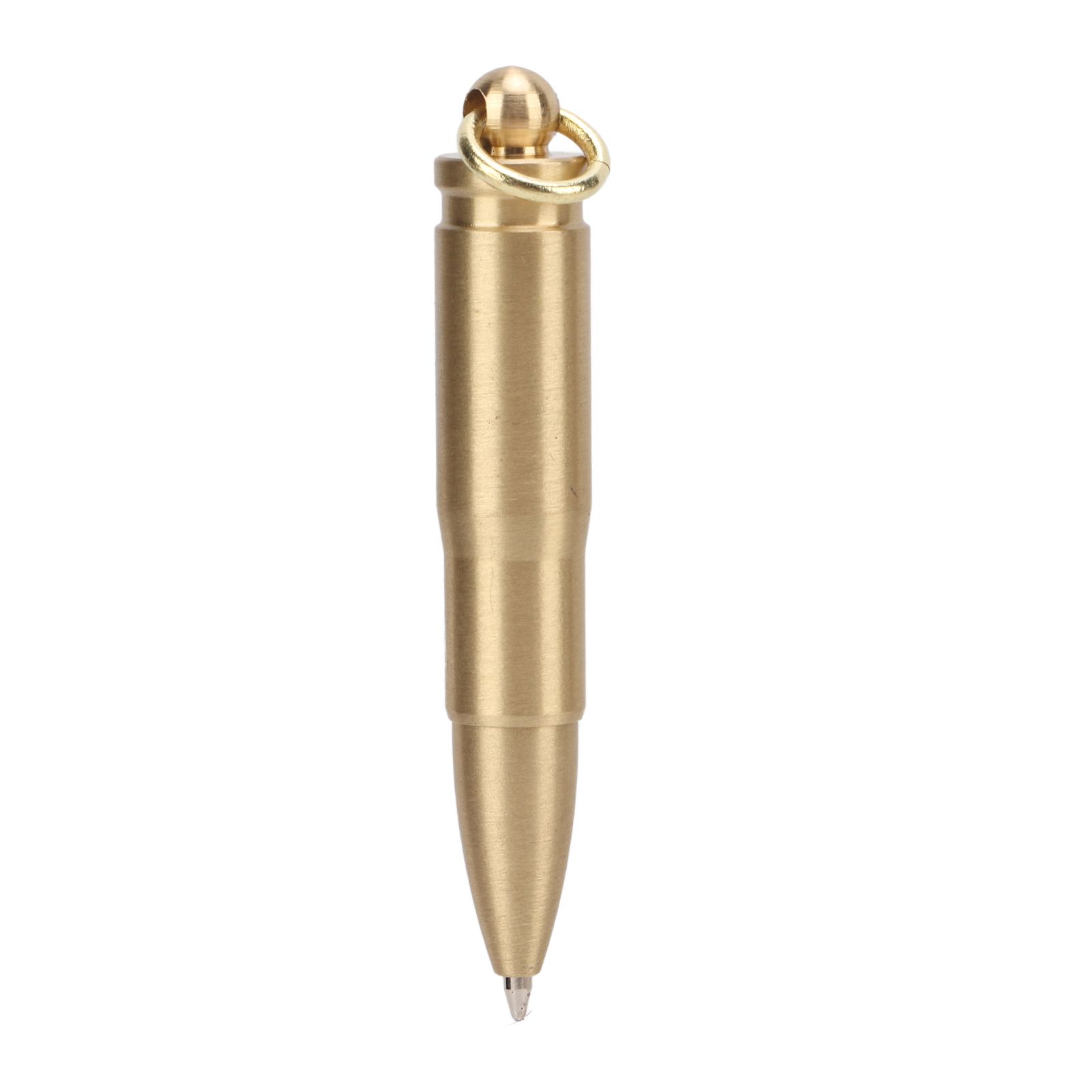 Buy Ying Ballpoint Action Pen Pocket Brass Emergency with Keychain for Outdoor Camping Travel