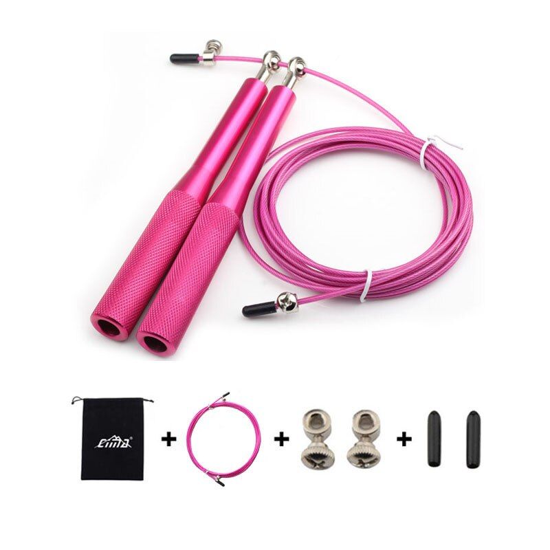 Fitness Jump ropes crossfit Heavy Steel wire speed jump rope for Boxing MMA training equipment Gym Exerciser skipping rope
