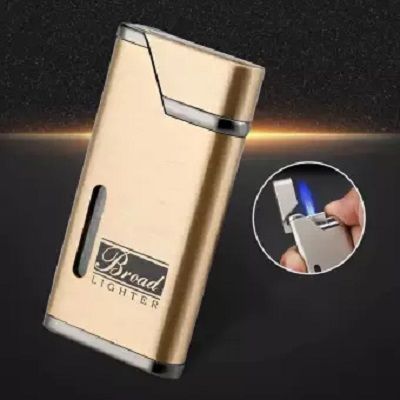 broad brand Metal Windproof Gas Refillable Lighter
