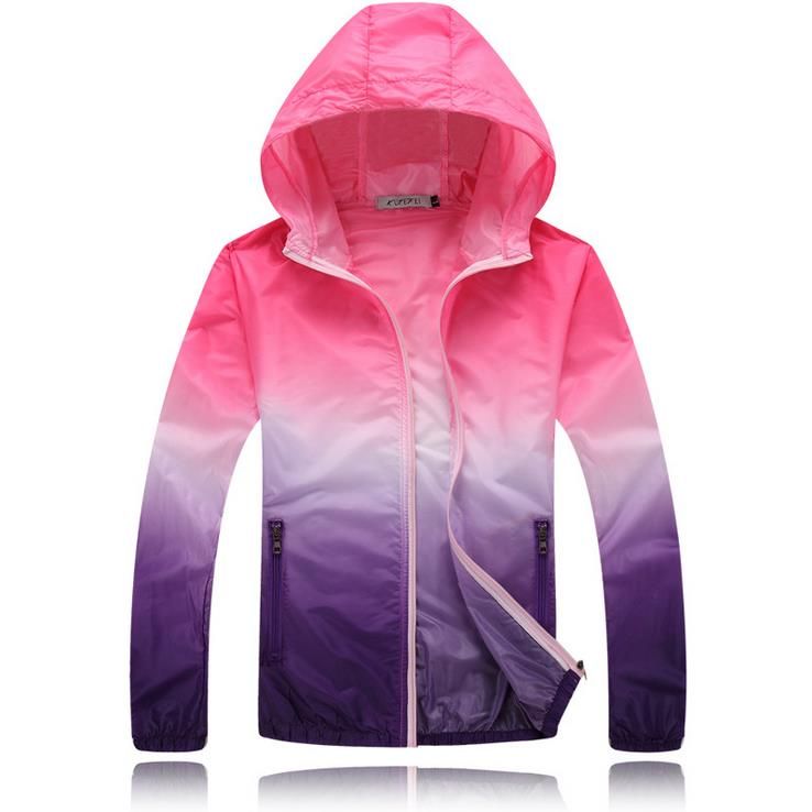 Men Women Quick Dry Anti-UV Ultra-thin Ultra-Light Camping Jacket Running Cycling Windcoat Skin Coat Windbreaker Custom Logo