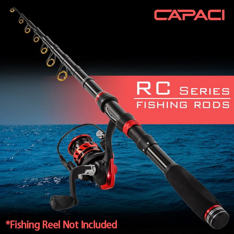 CAPACI 28081 RC Series EVA Retractable Fishing Rod Portable Outdoor Fishing Pole Fishing Accessories 1.8M/2.1M/2.4M - 1.8M