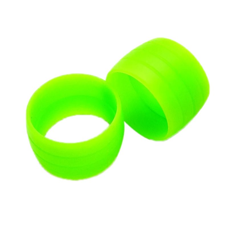 2Pcs Bicycle Handlebar Tape Fixing Loops Road Bike Handle Grip Wrap Holding Rings Cycling Bartape Strap Belt Fasten Sleeve Green