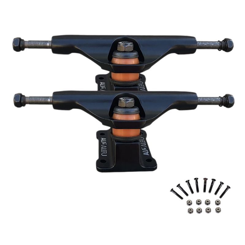 ALF. AILEFU 5.25Inch Skateboard Bracket Double Rocker Skateboard Trucks Longboard Bridges Cruiser Skateboard Tools