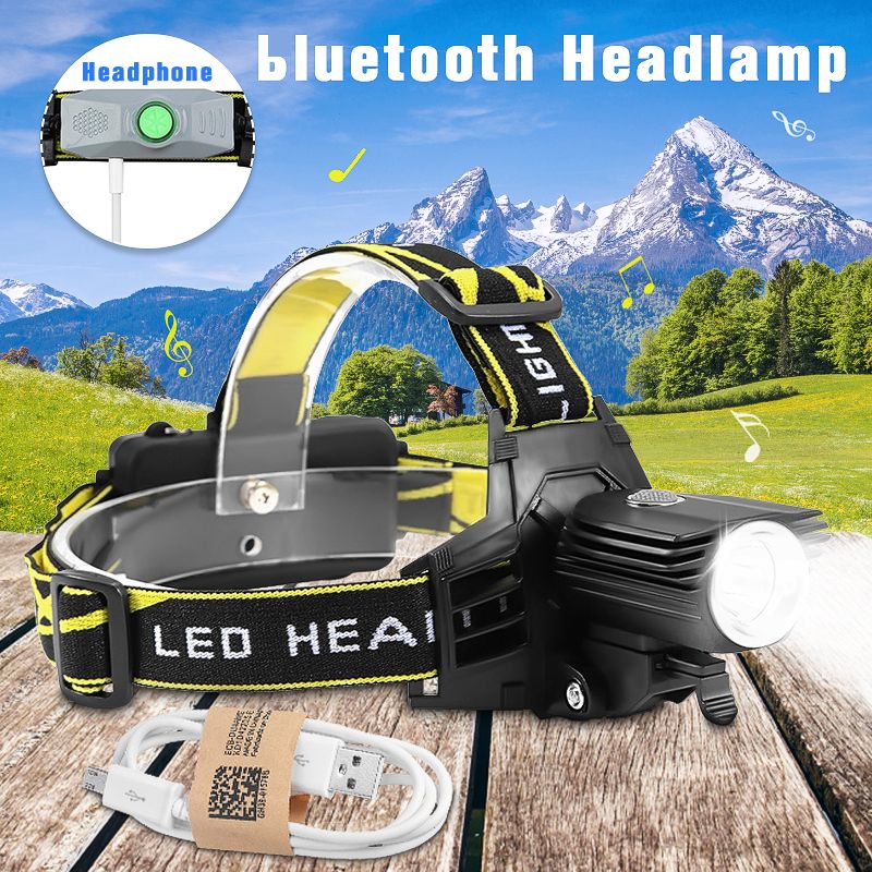 Happy Sporting Rechargeable LED Headlight, Suitable For Outdoor Lighting, Night Riding, Fishing, Adventure
