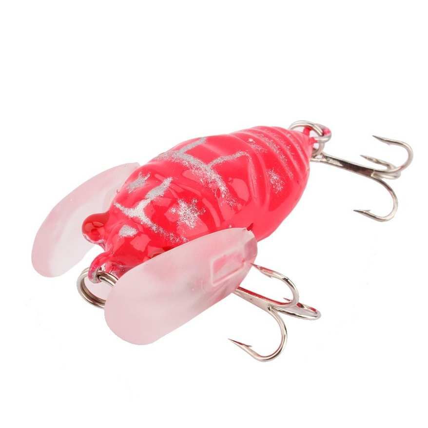 Fishing Lure Dual Treble Hook Fish Bait Strong Power Convenient To Use Accessory for Fisherman the Best Gift