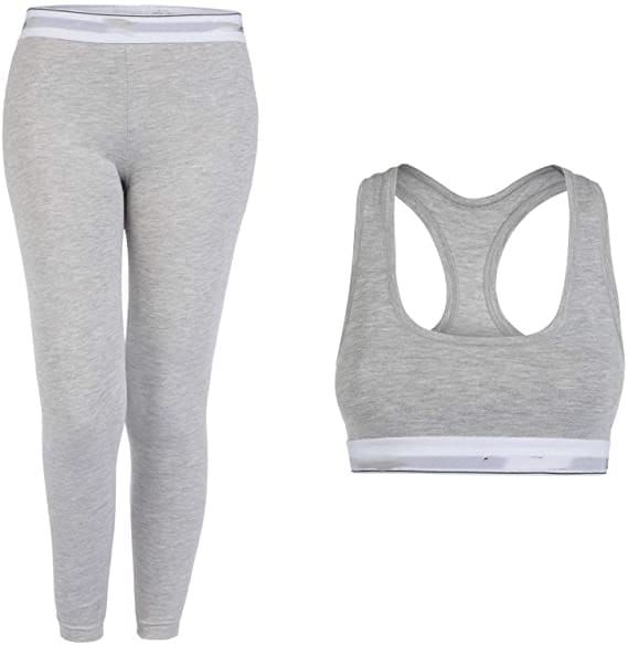 Cotton Bra and Leggings Set for Women Gym & Yoga Set
