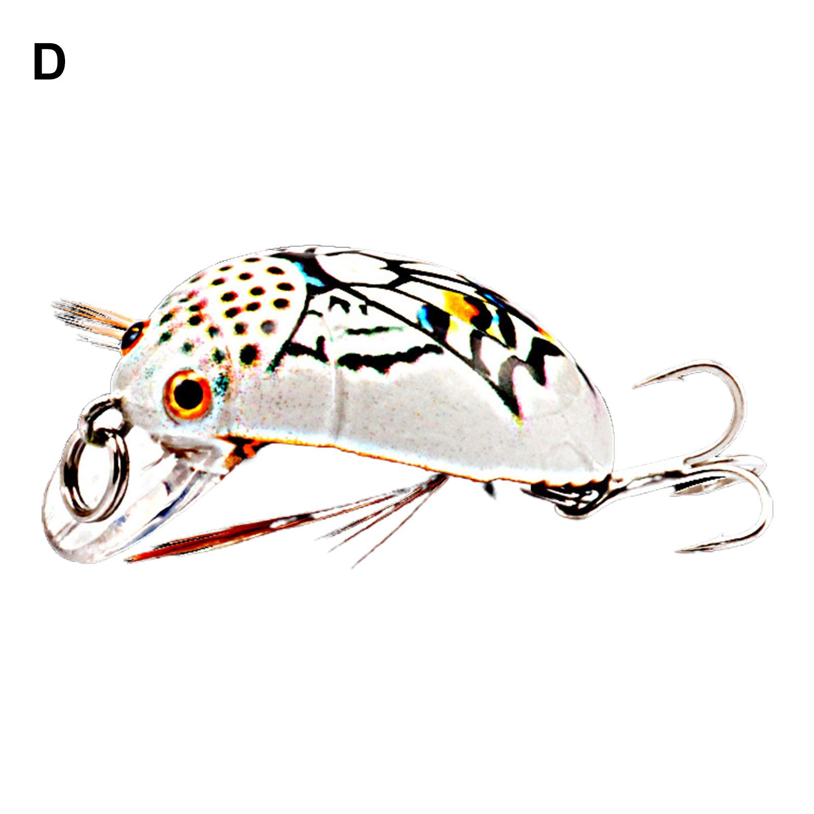 Floating Bait Strong Treble Hooks Corrosion Resistant Fake Lure