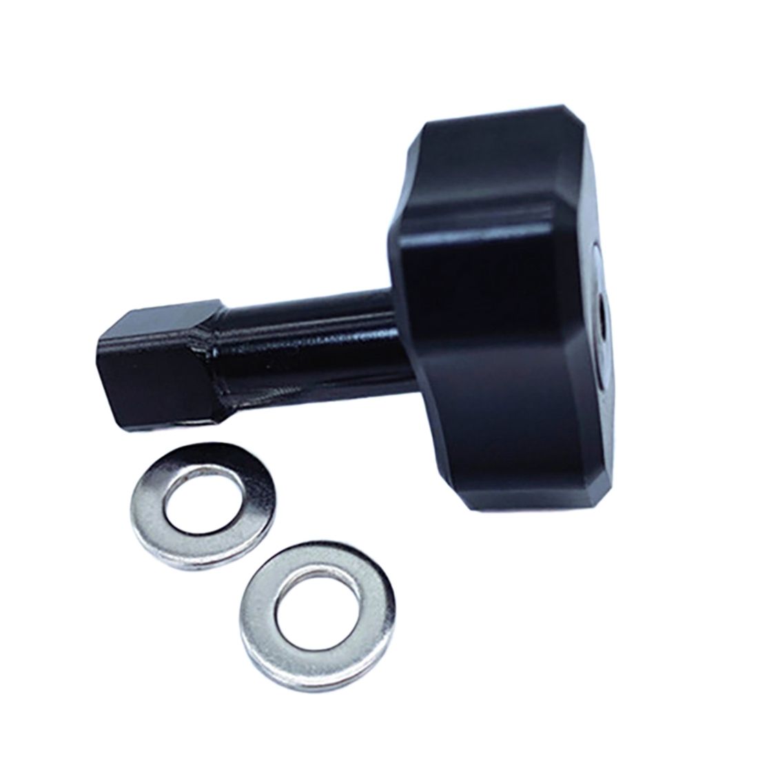 1Pcs Titanium Bicycle Seatpost Stopper Disc Stop for Brompton Folding Bike Accessories(Black)