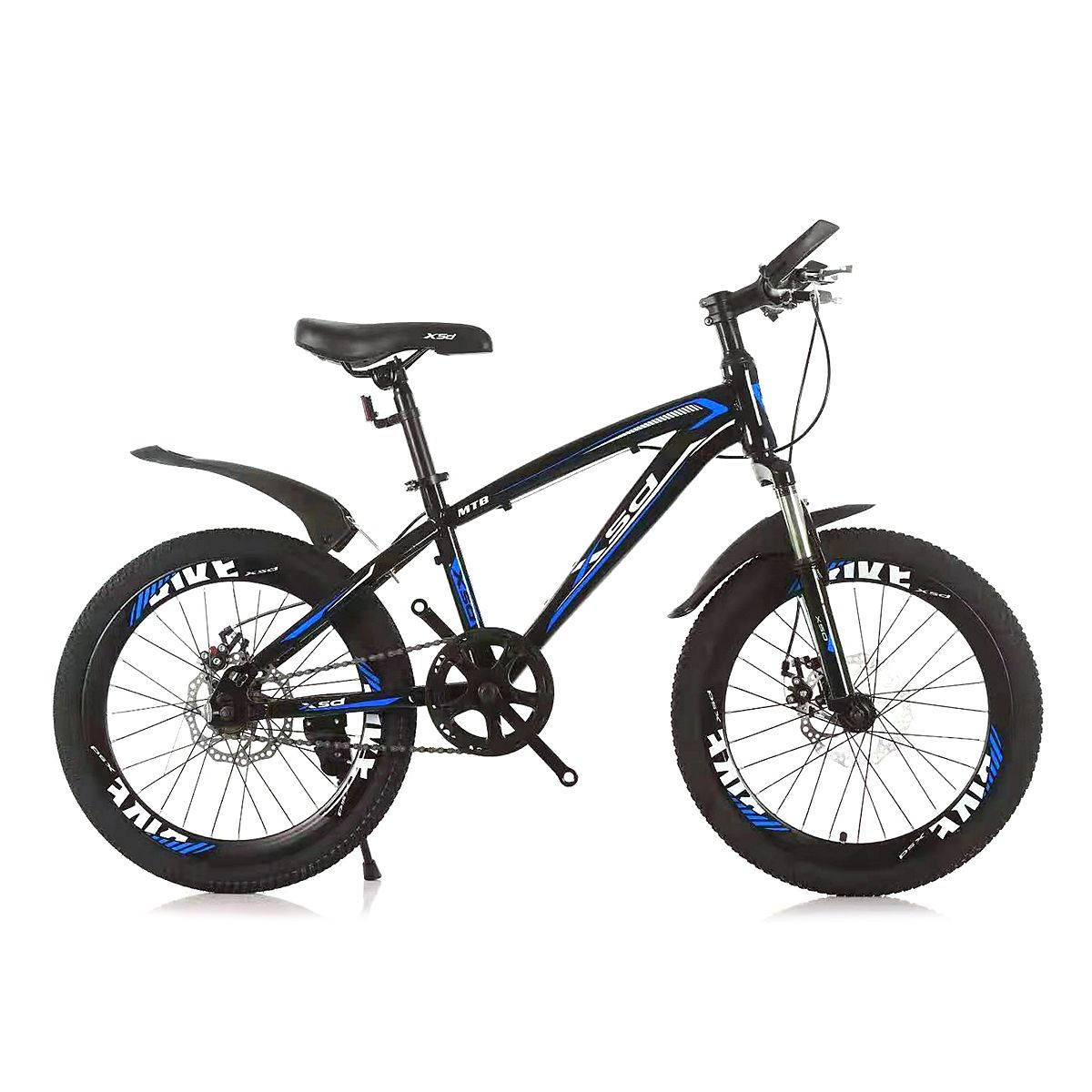 MTB 20 inch Spoke Rim Bicycle- XSD (Black & Blue )