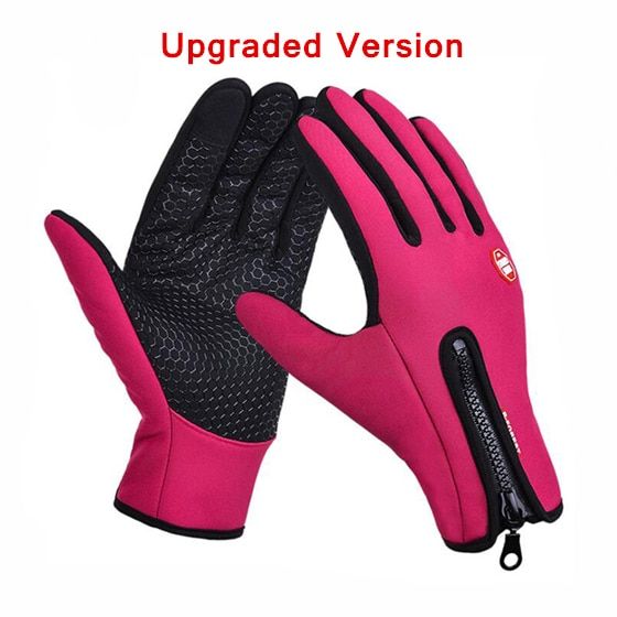 Winter Warm Gloves Men Ski Gloves Touchscreen Snowboard Gloves Motorcycle Riding Winter Touch Screen Snow Wind stopper Gloves