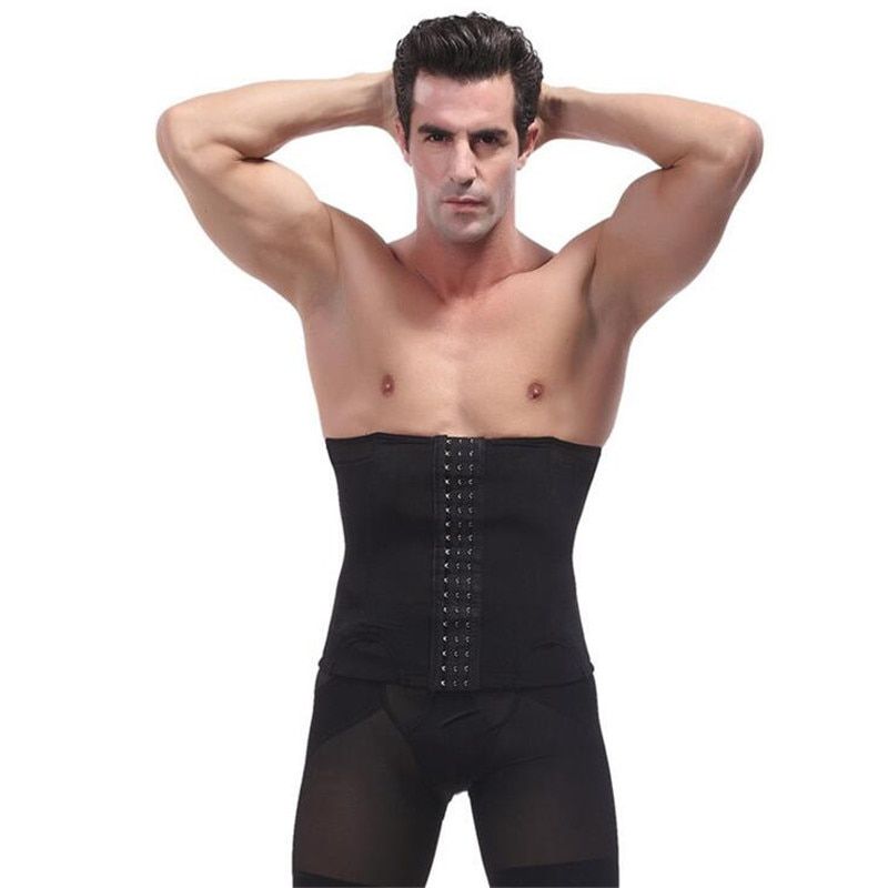 Men's waist belt corset Cummerbund Tummy Slimming Belt body corset girdle reduction belly Contral men body shaper belly