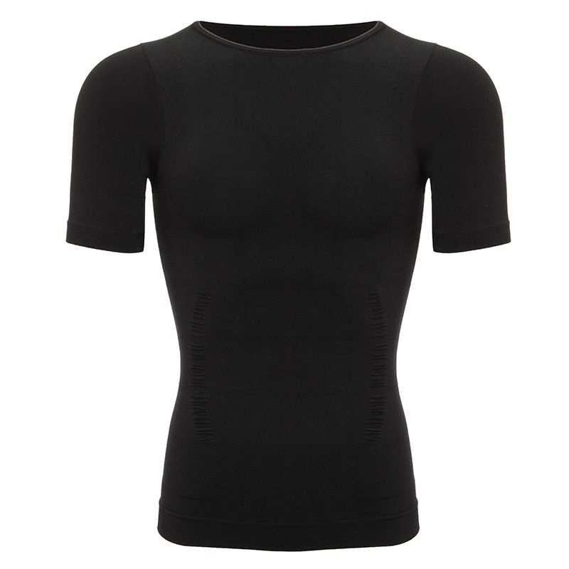 Men Body Shaper Slimming T Shirt Compression Shirts Gynecomastia Undershirt Waist Trainer Muscle Tank Tops Weight Loss Shapewear