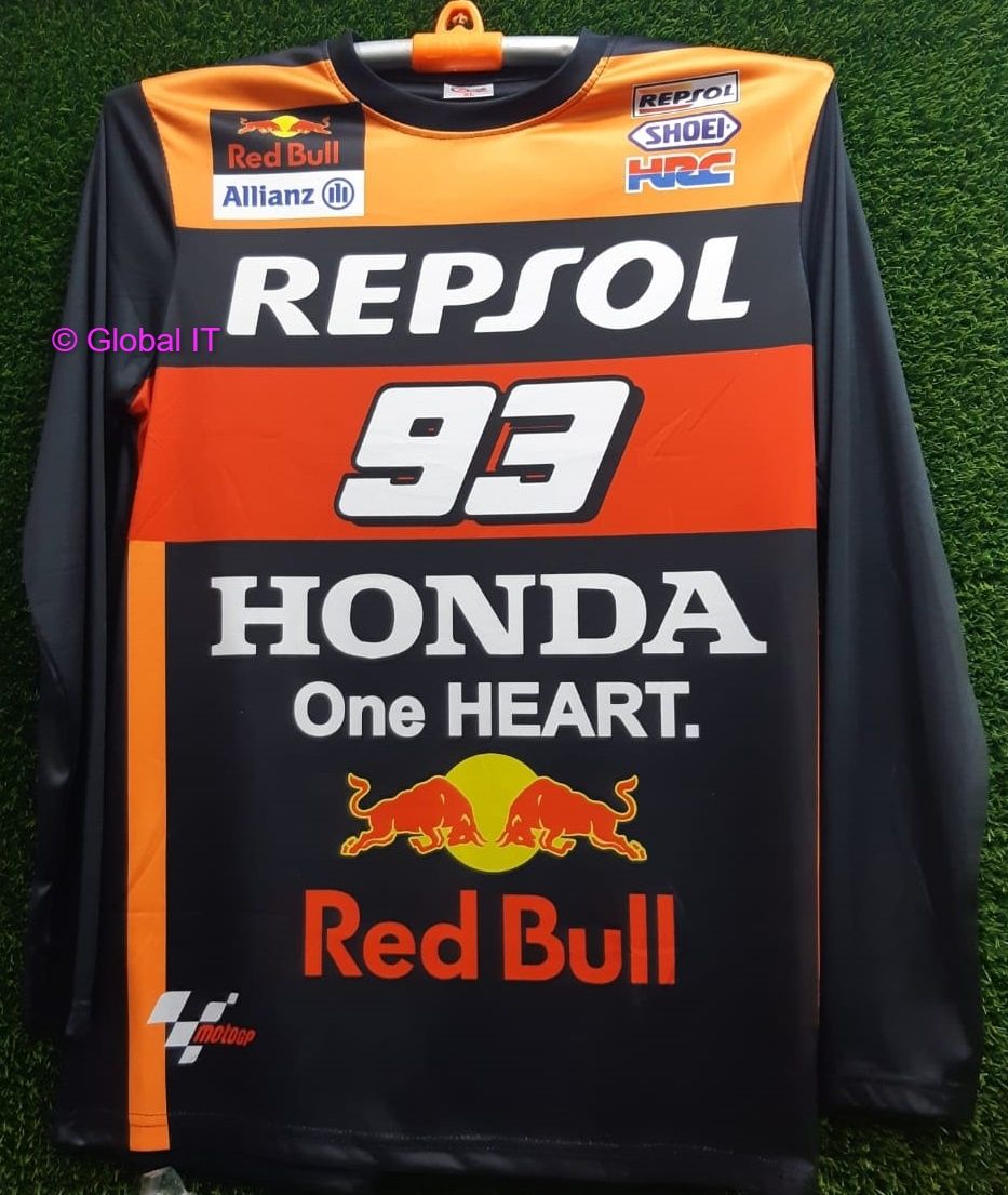 Biker Jersey (Full Sleeve)- Repsol 93
